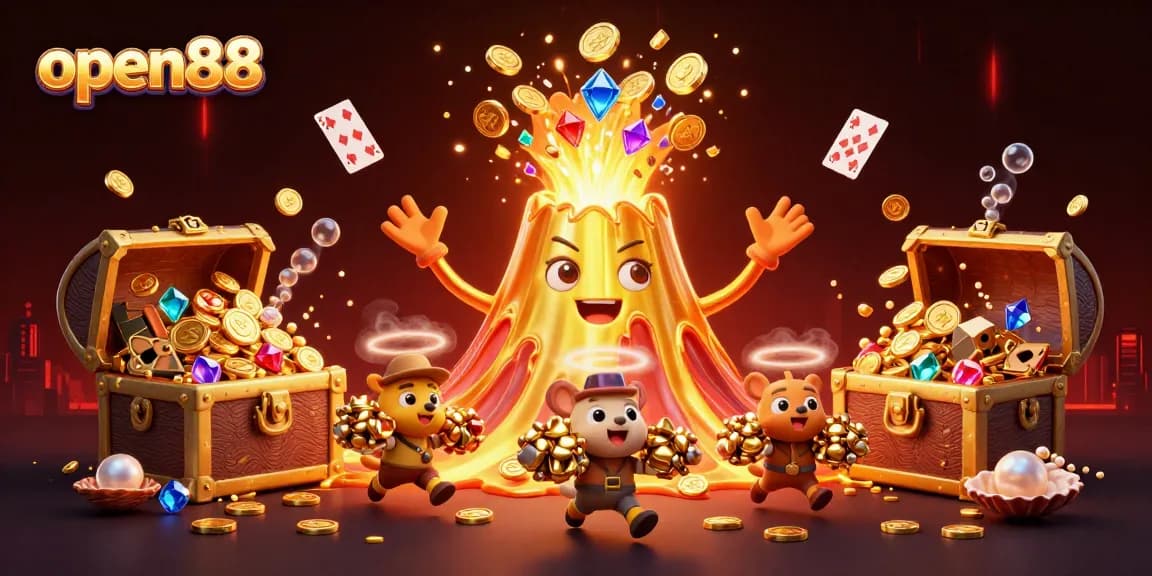 Experience the thrill of open88 gaming with a vibrant underwater treasure hunt.