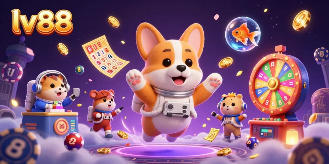 Experience thrilling gameplay at lv88 with vibrant casino action and delightful 3D characters.