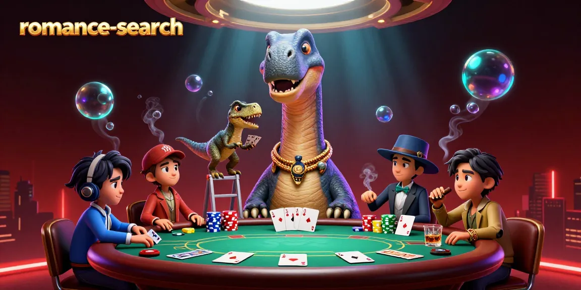 Engage in thrilling slots with romance-search themed casino elements, showcasing a creative gaming scene