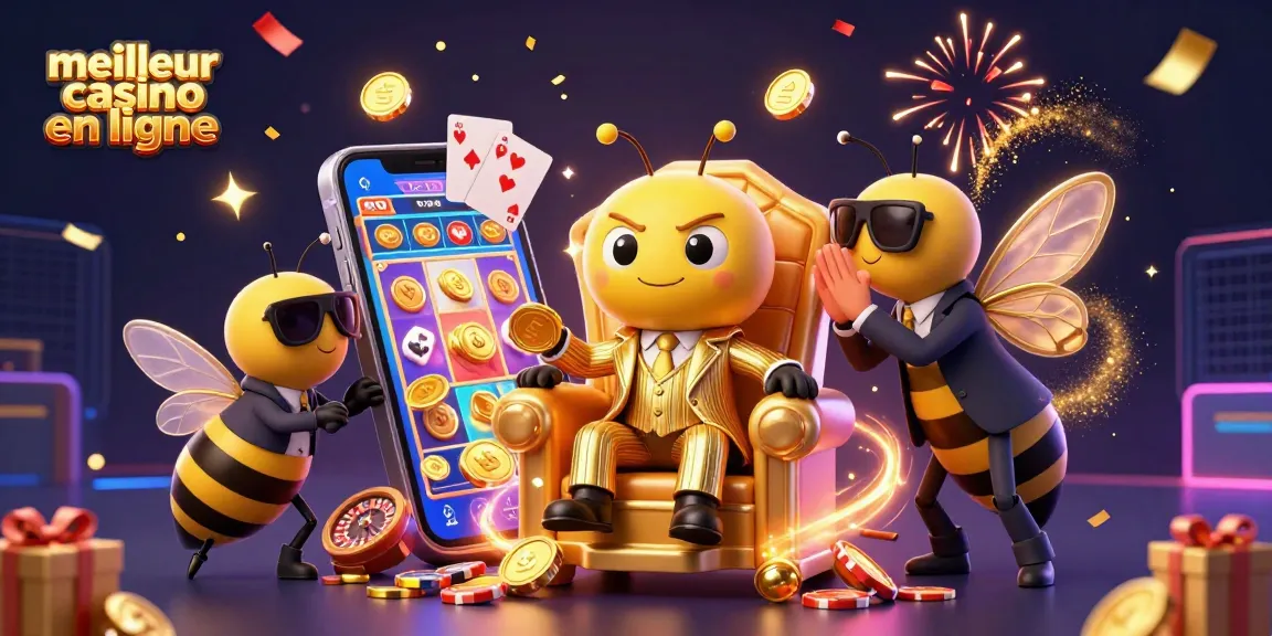 Vivez l'expérience du meilleur casino en ligne avec une scène captivante de jeux et de mystère.