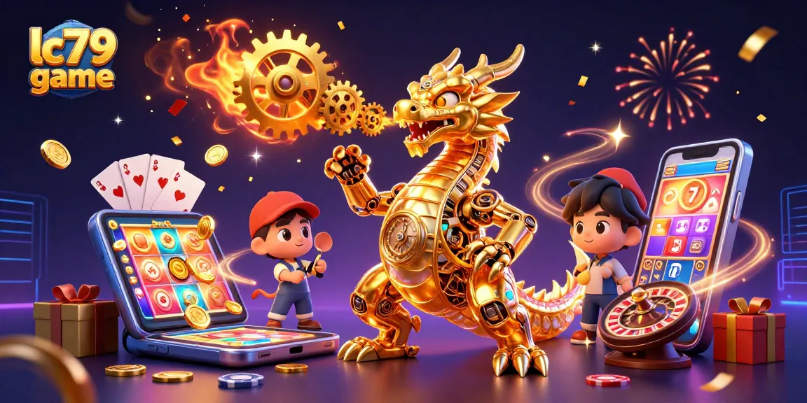 Trải nghiệm lc79 game với rồng vàng và chuỗi trò chơi hấp dẫn thân thiện người chơi.