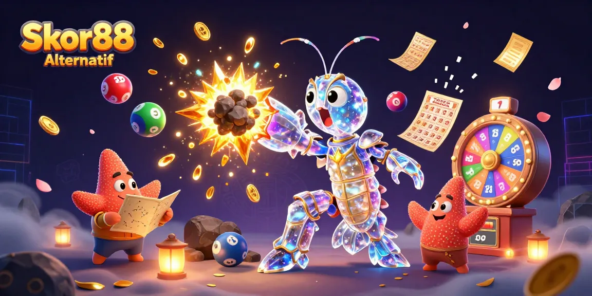 Engage with Skor88 Alternatif for thrilling lottery games featuring vibrant colors and dynamic action.