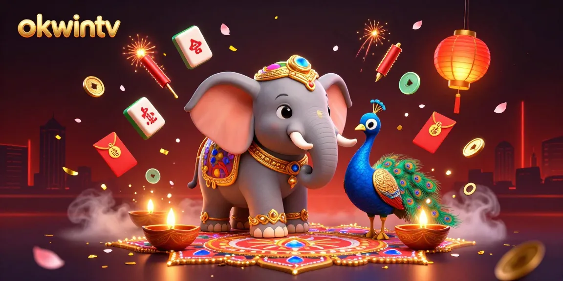 Engage with the thrilling world of okwintv, featuring vibrant 3D elements and dynamic action.