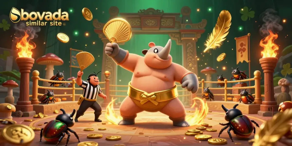 Experience the thrill of gaming at bovada similar sites with vibrant characters and dynamic casino elements.