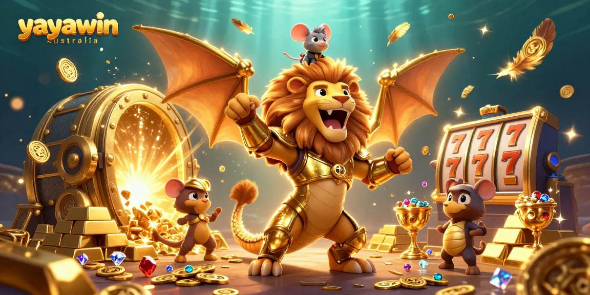 Experience top-tier gaming action at yayawin australia with immersive characters and dynamic casino elements.