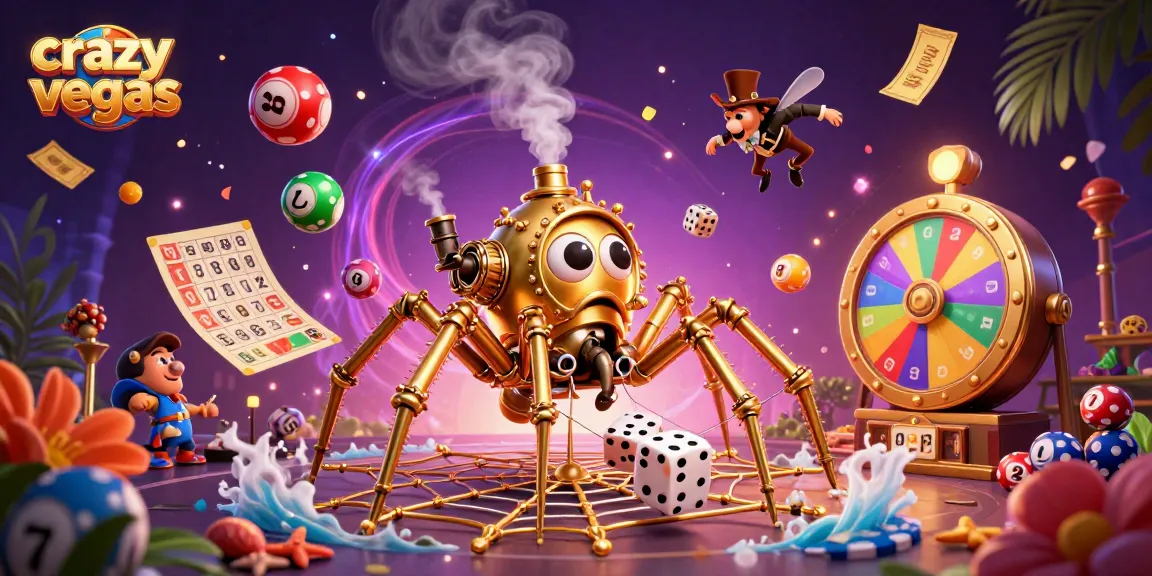 Catch the excitement at crazyvegas with a steampunk web of games and dynamic lottery elements.