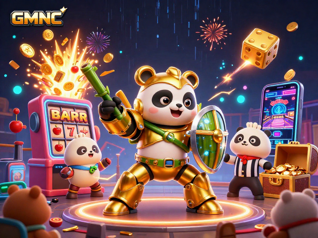 Experience the excitement of GMNC with captivating visuals of a dynamic casino scene.