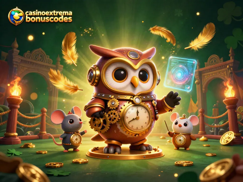 Experience thrilling gaming action with casinoextremebonuscodes in a dynamic 3D casino illustration.