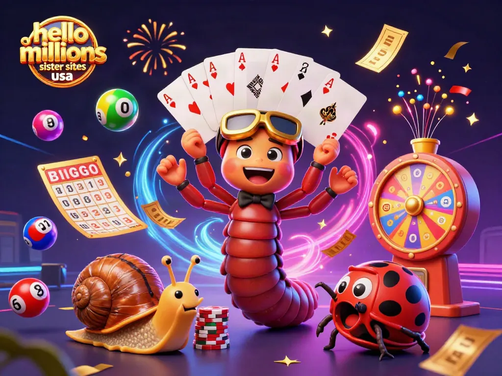 Experience vibrant gaming with amazing bonuses at hello millions sister sites usa while enjoying dynamic sweepstakes action.