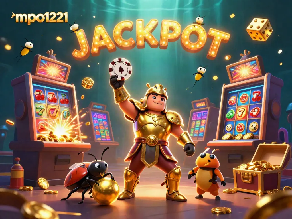 Experience thrilling gameplay with mpo1221's vibrant digital adventure featuring beetle champions!
