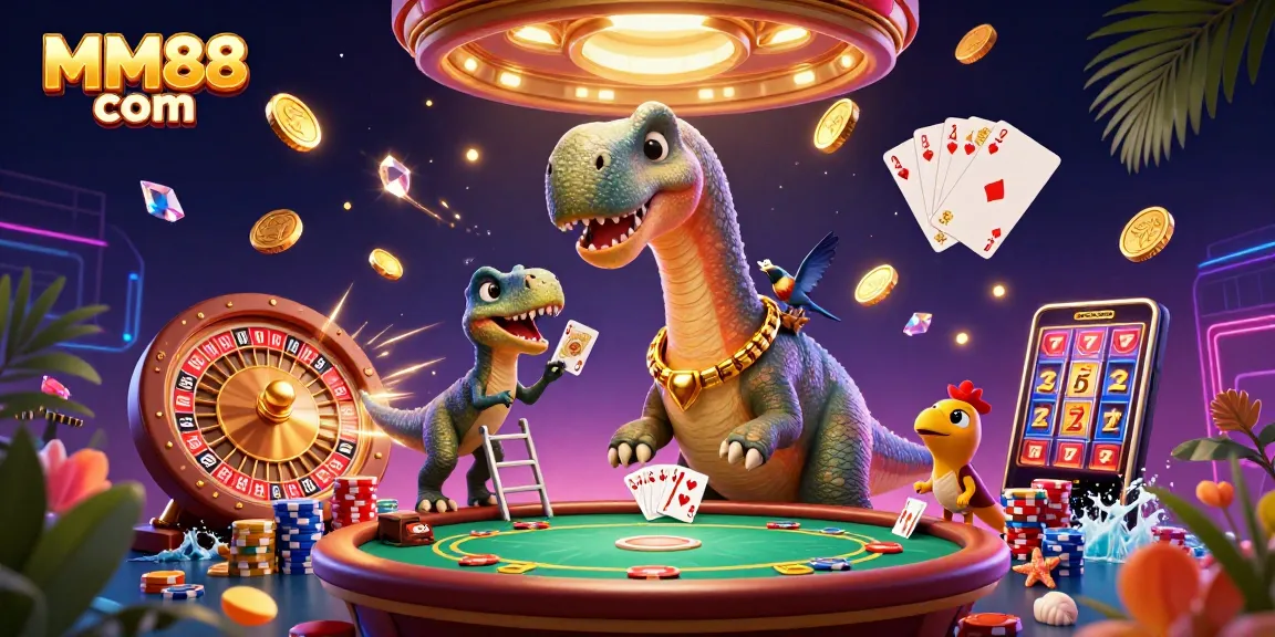 Engage with exhilarating gameplay at MM88 com featuring lively casino characters and dynamic visuals.