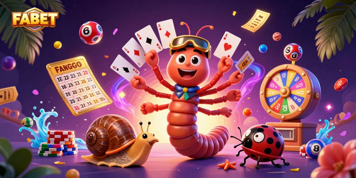 FABET's dynamic casino scene featuring vibrant elements of gambling excitement.