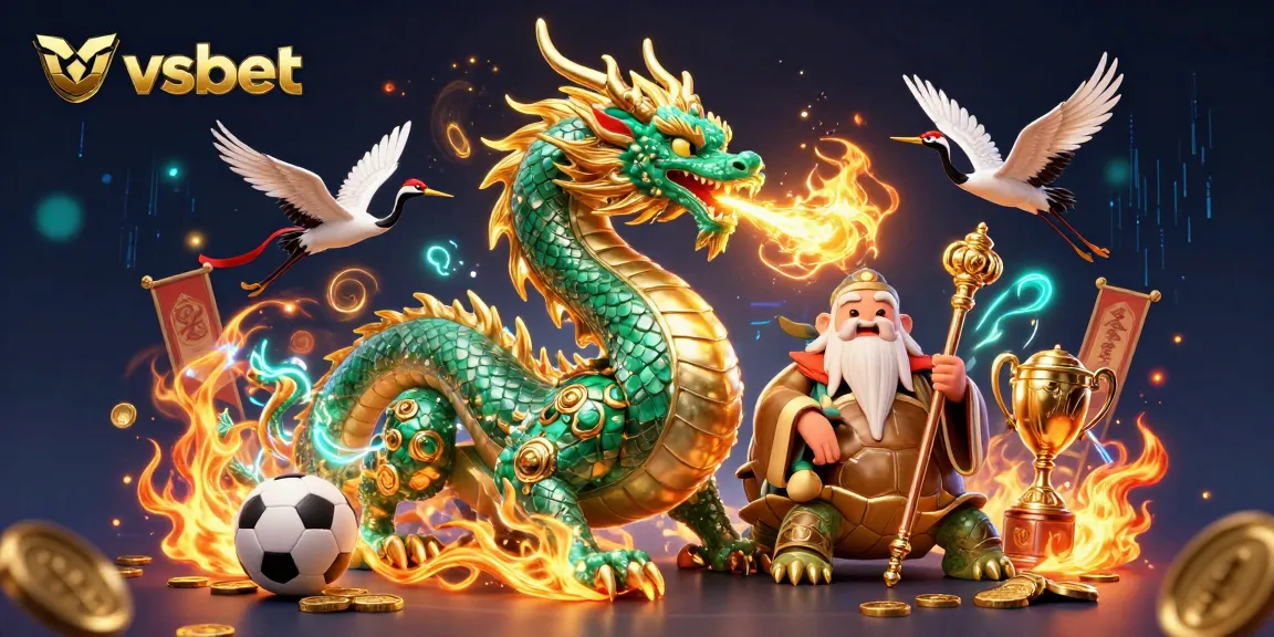 Experience the thrilling world of sports betting with vsbet, featuring vibrant gambling elements and dynamic characters.