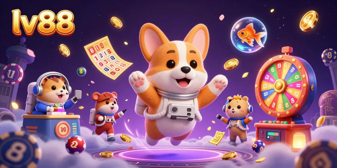 Experience thrilling gameplay at lv88 with vibrant casino action and delightful 3D characters.