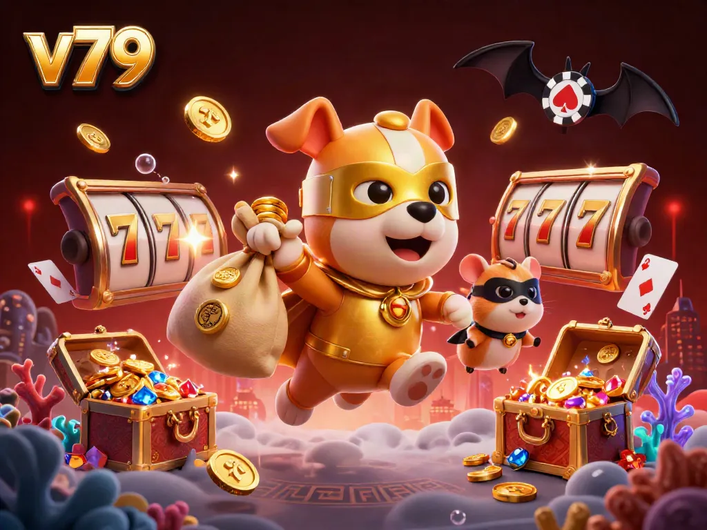 Experience thrilling wins with v79's exciting slot games and colorful jackpot treasures.