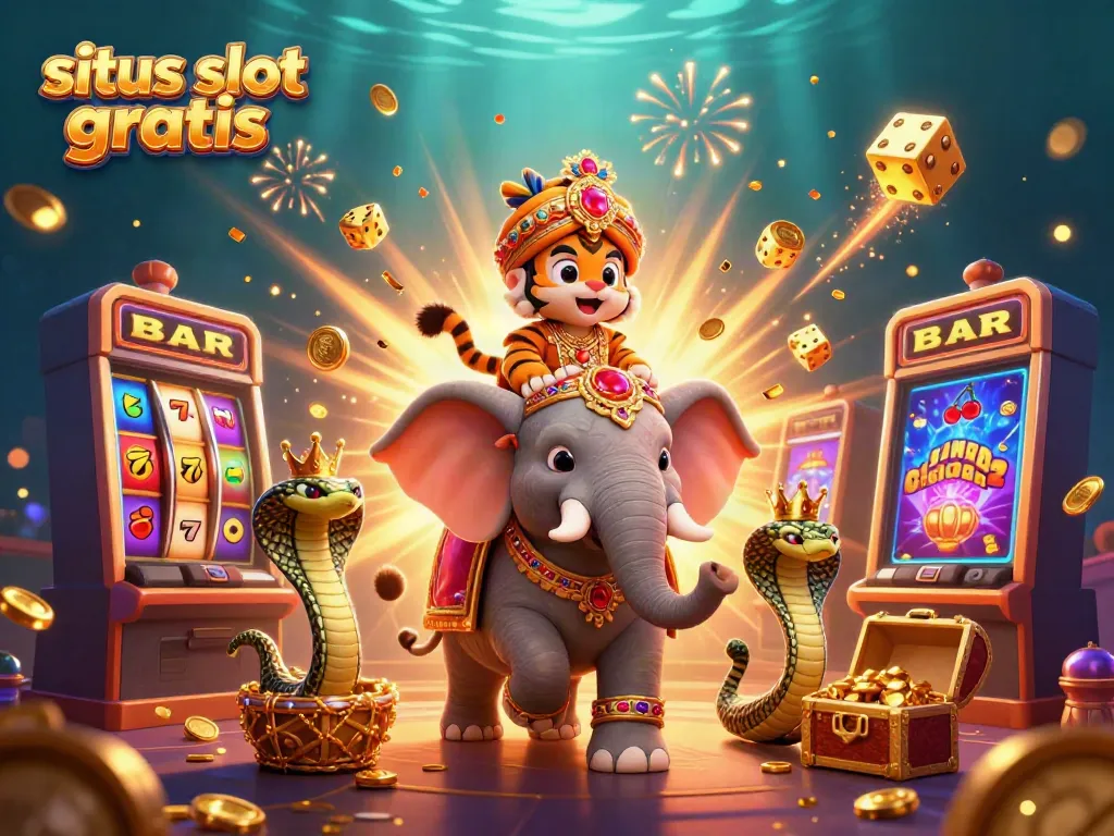 Experience thrilling adventures with situs slot gratis featuring a vibrant 3D casino world.