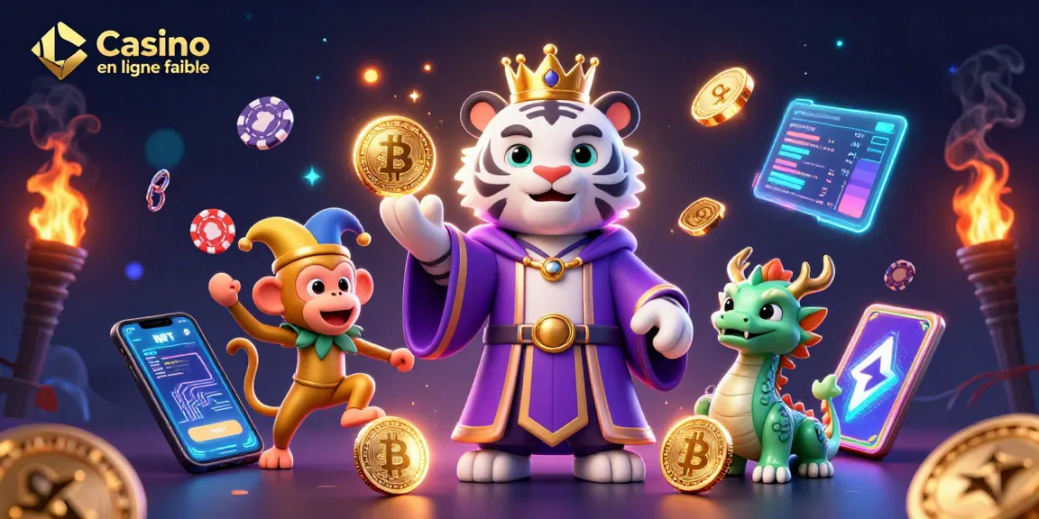 Engage in thrilling games at a Casino en ligne fiable with vibrant 3D elements and characters.