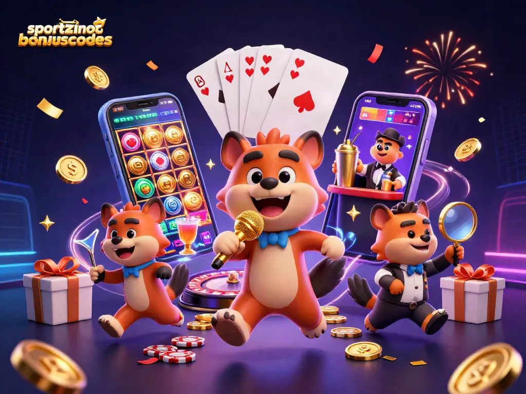 Experience fun with bonus codes at Sportzino Casino featuring games and rewards.