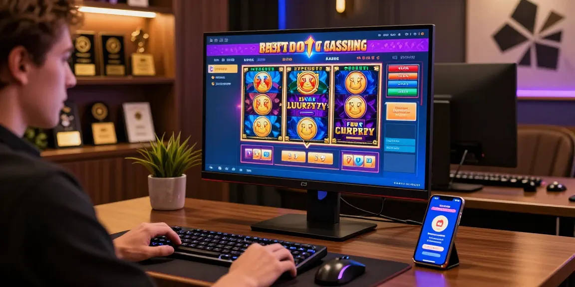 Pengguna melakukan Login LUXURY777 di kasino online yang mewah dengan grafik menarik.