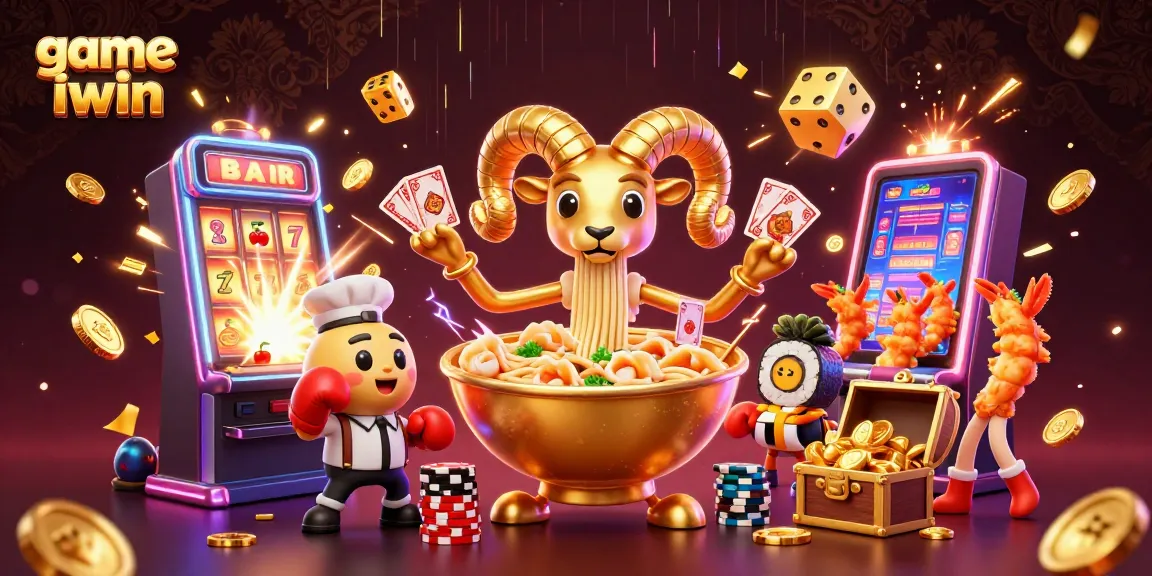 Engage in thrilling gameplay with game iwin, featuring vibrant characters and a dynamic casino scene full of excitement.
