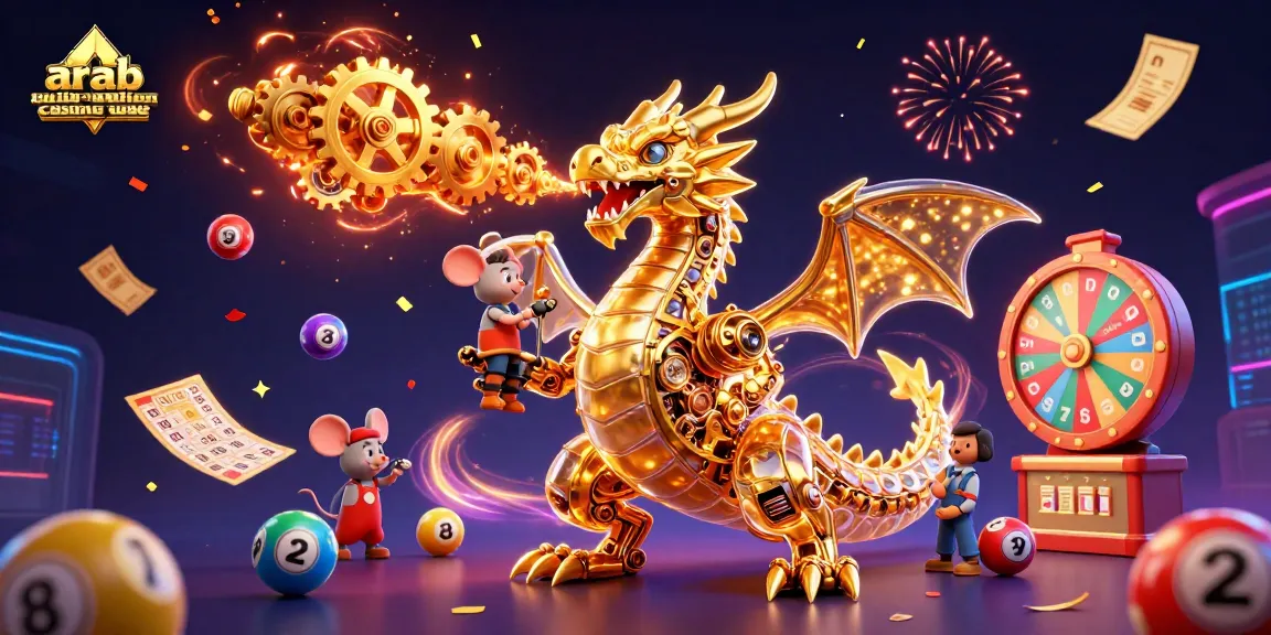 Engage in action with arab online casinos uae featuring vibrant lottery elements in a magical 3D scene.