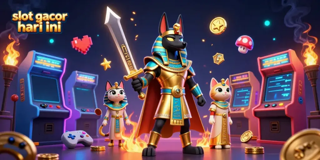 Temukan keberuntungan dengan jackpot di slot gacor hari ini melalui prajurit Anubis dan Bastet.